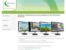 Tablet Screenshot of lms.omendo.com